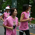 女性の参加者が多い一周コース